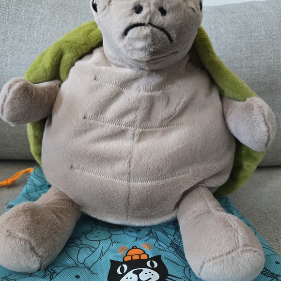 Rare Jellycat Timmy Turtle Stuffed Animal: 11" Ultra-Soft Plush W/ Dust Bag USA - Picture 4 of 7